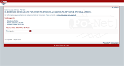 Desktop Screenshot of en.comune.poggio-a-caiano.po.it